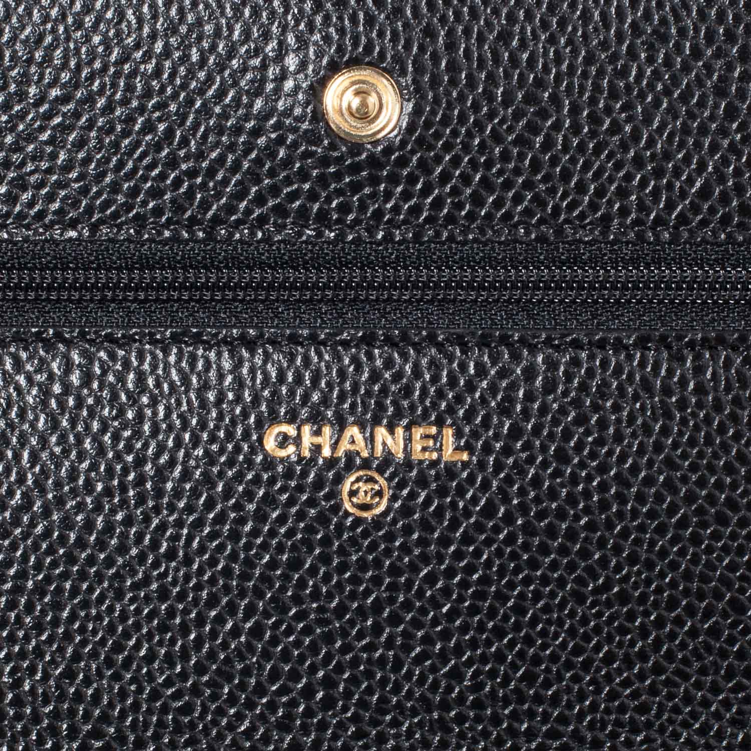 Chanel Caviar Quilted Wallet On Chain WOC Black 7 of 11