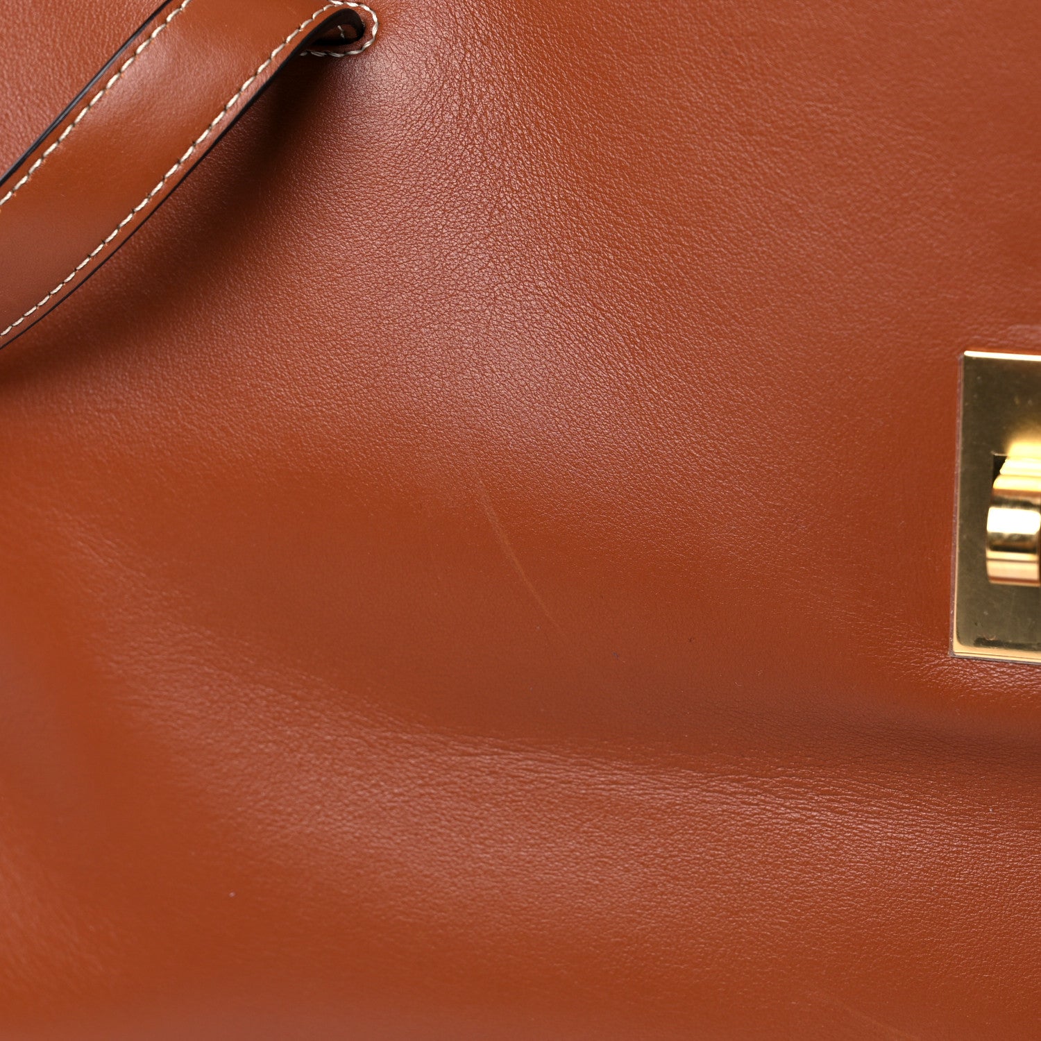 Celine Calfskin Large Soft 16 Bag Tan 10 of 10