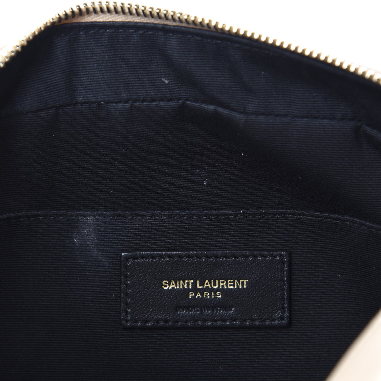 Saint Laurent Calfskin Matelasse Monogram Lou Camera Bag Crema Soft 8 of 10