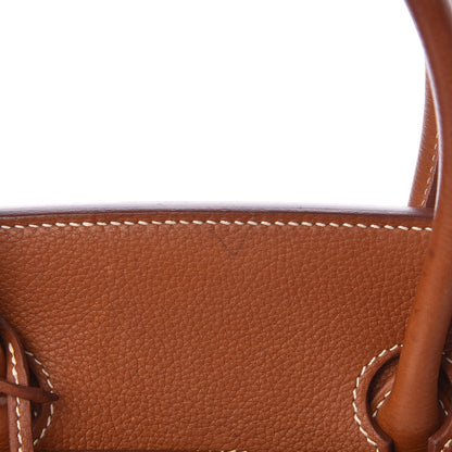 Hermes Natural Barenia Faubourg Birkin 35 Fauve 15 of 15