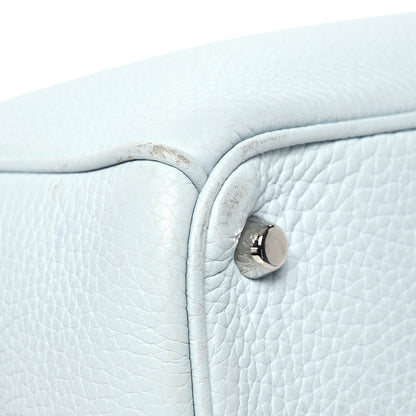 Christian Dior Bullcalf Medium Diorissimo Tote Sky Blue Pink 16 of 26