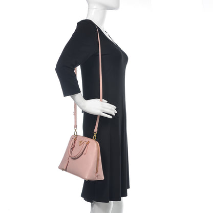 Prada Saffiano Lux Small Promenade Tote Orchidea 2 of 16