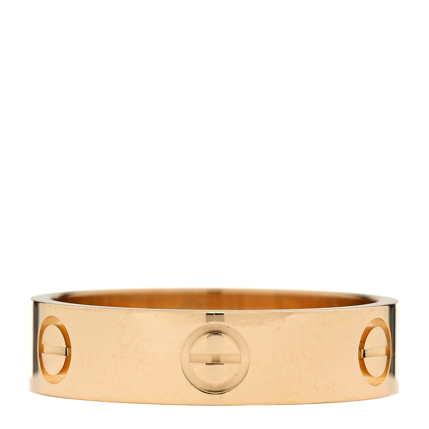Cartier 18K Yellow Gold 5.5mm LOVE Ring 61 9.75 1 of 5