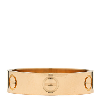 Cartier 18K Yellow Gold 5.5mm LOVE Ring 61 9.75 1 of 5