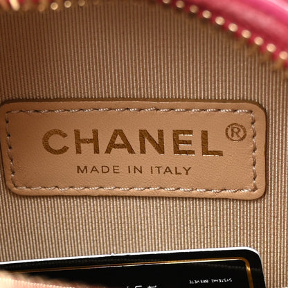 Chanel Glazed Calfskin Round As Earth Evening Bag Rouge 6 of 9