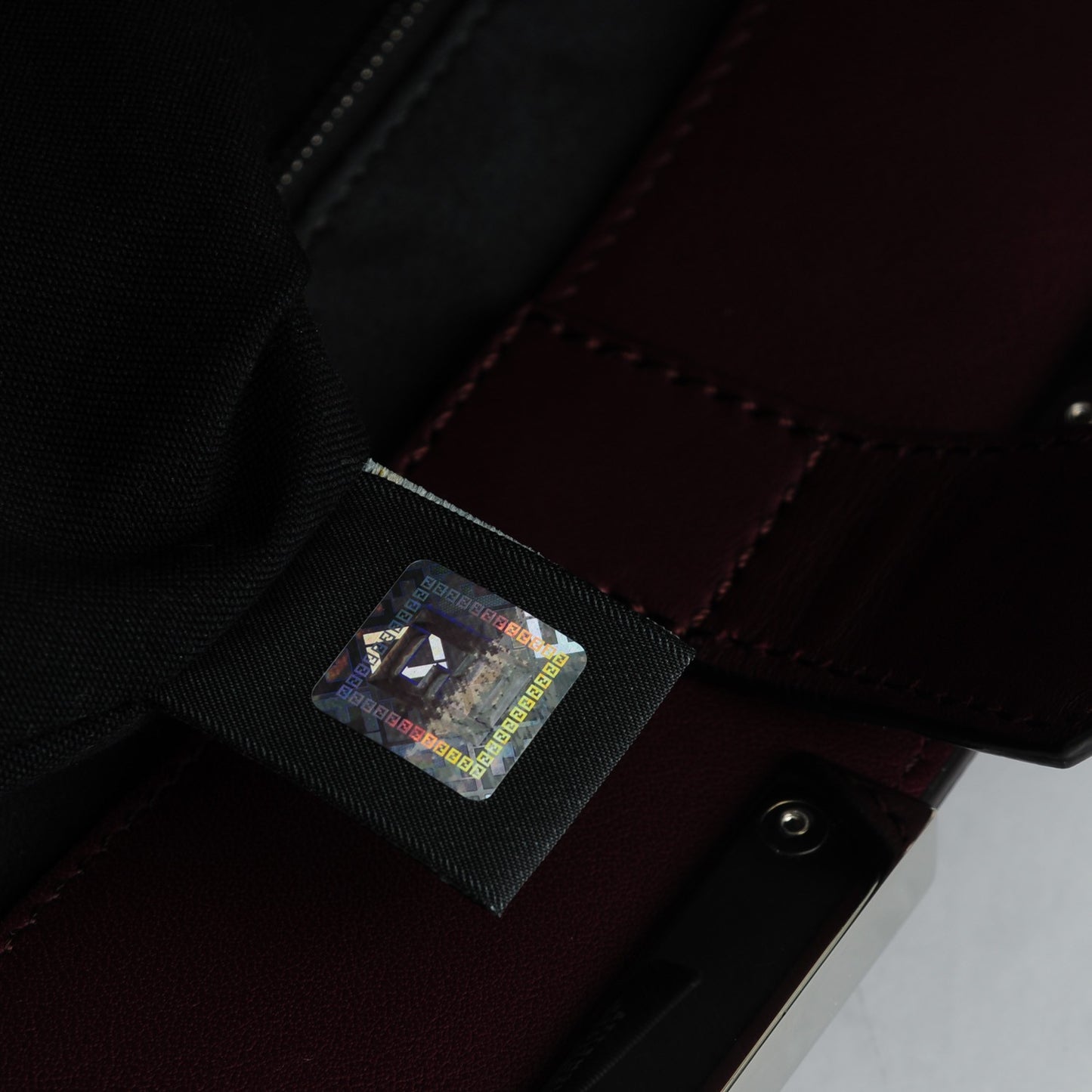 Vitello Elite Flamingo Large 3Jours Tote Bordeaux