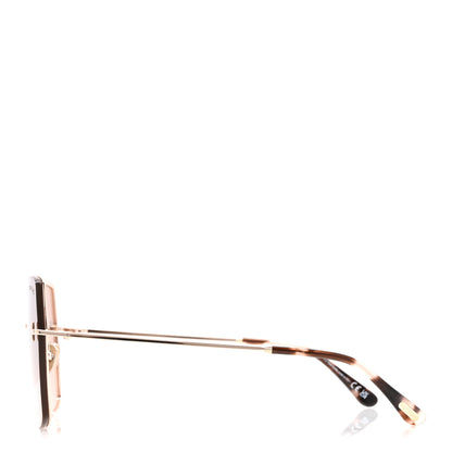 Tom Ford Metal Nickie Sunglasses TF1107 Gold 3 of 7