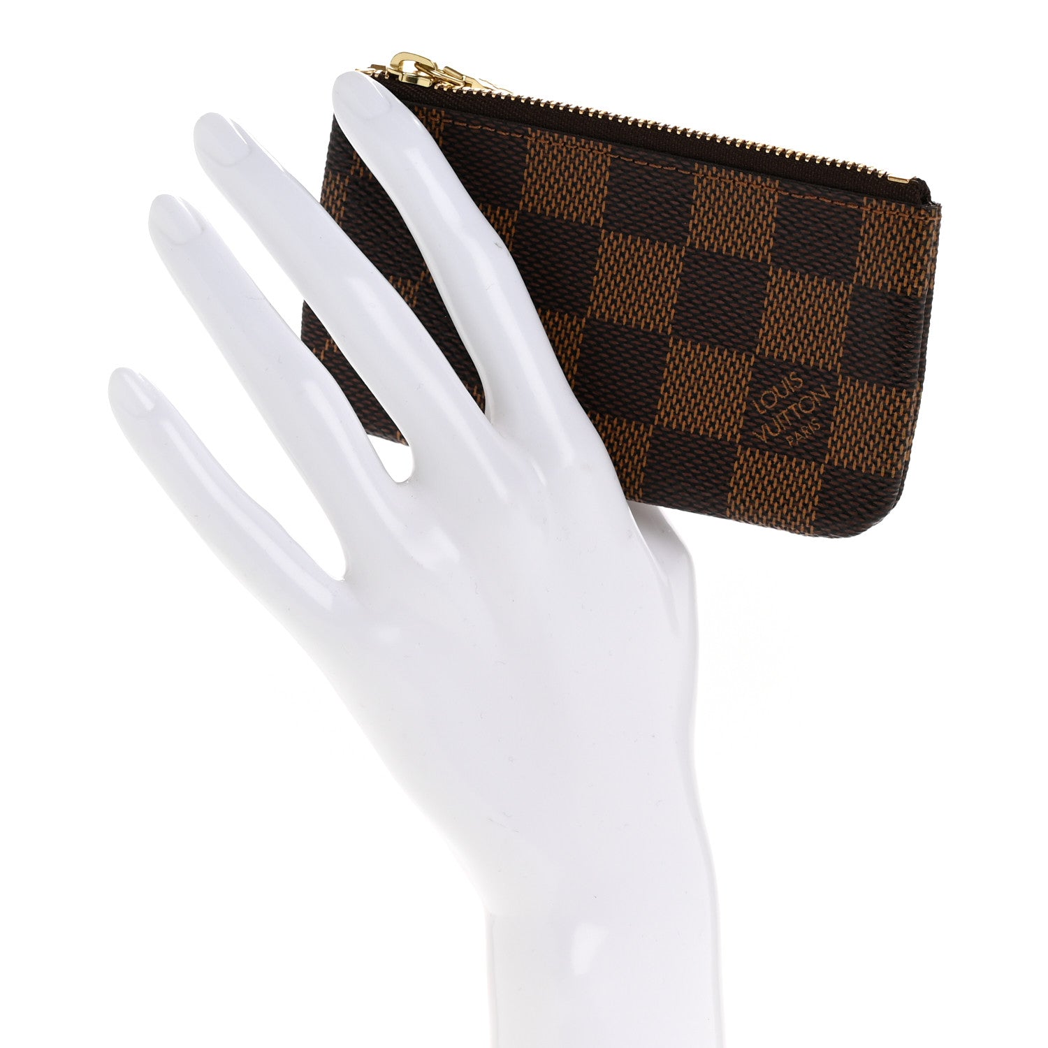 Louis Vuitton Damier Ebene Key Pouch 2 of 8