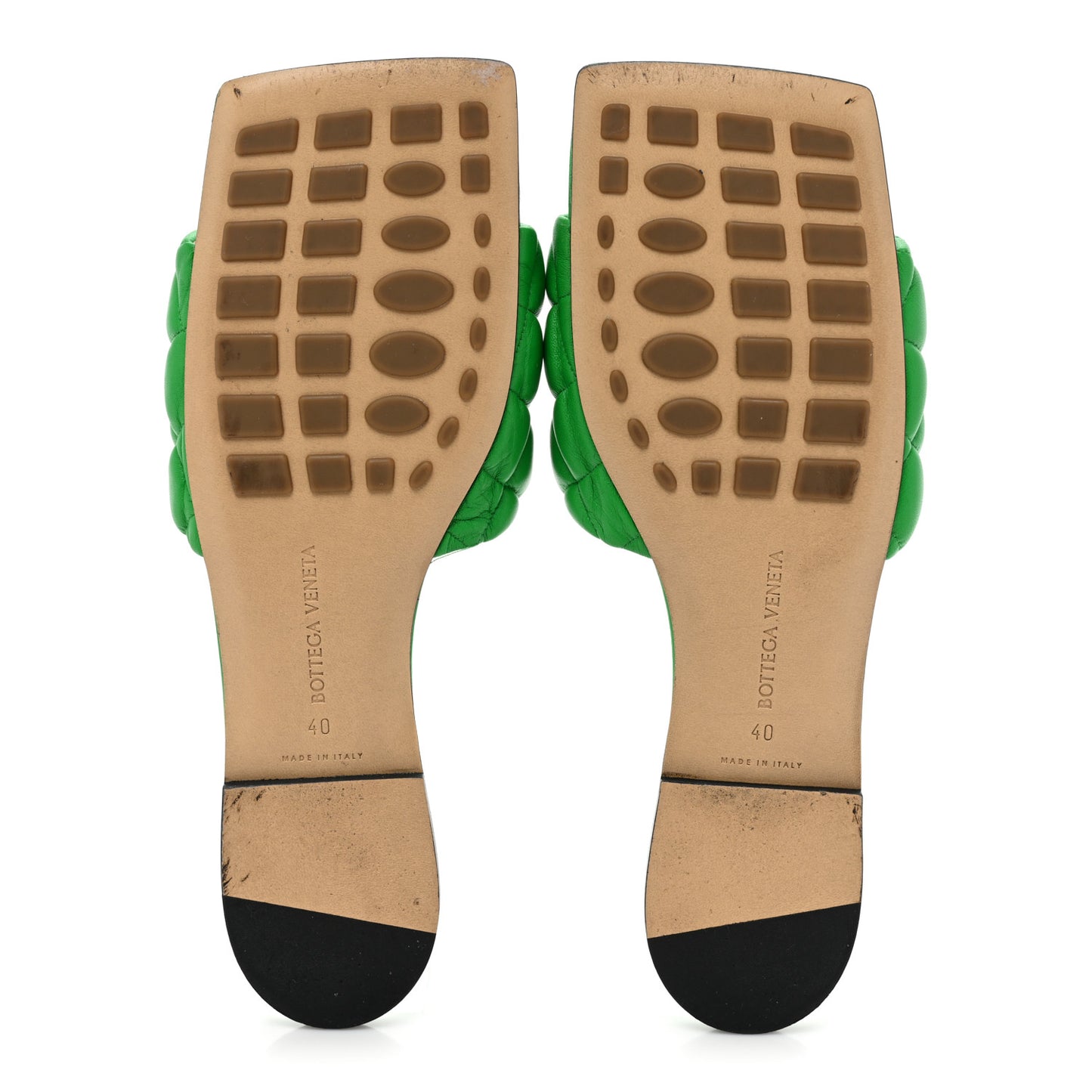 Nappa Matelasse Padded Flat Sandals 40 Parakeet 40 Parakeet