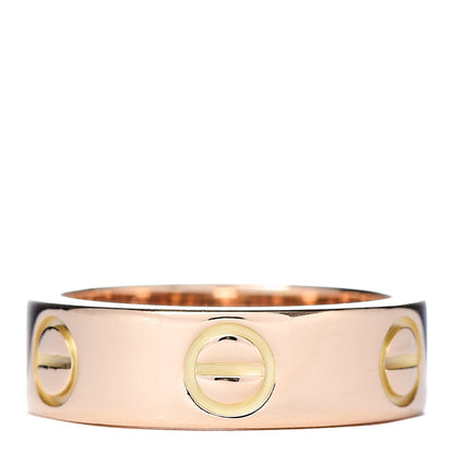 Cartier 18K Yellow Gold 5.5mm LOVE Ring 49 4.75 3 of 6