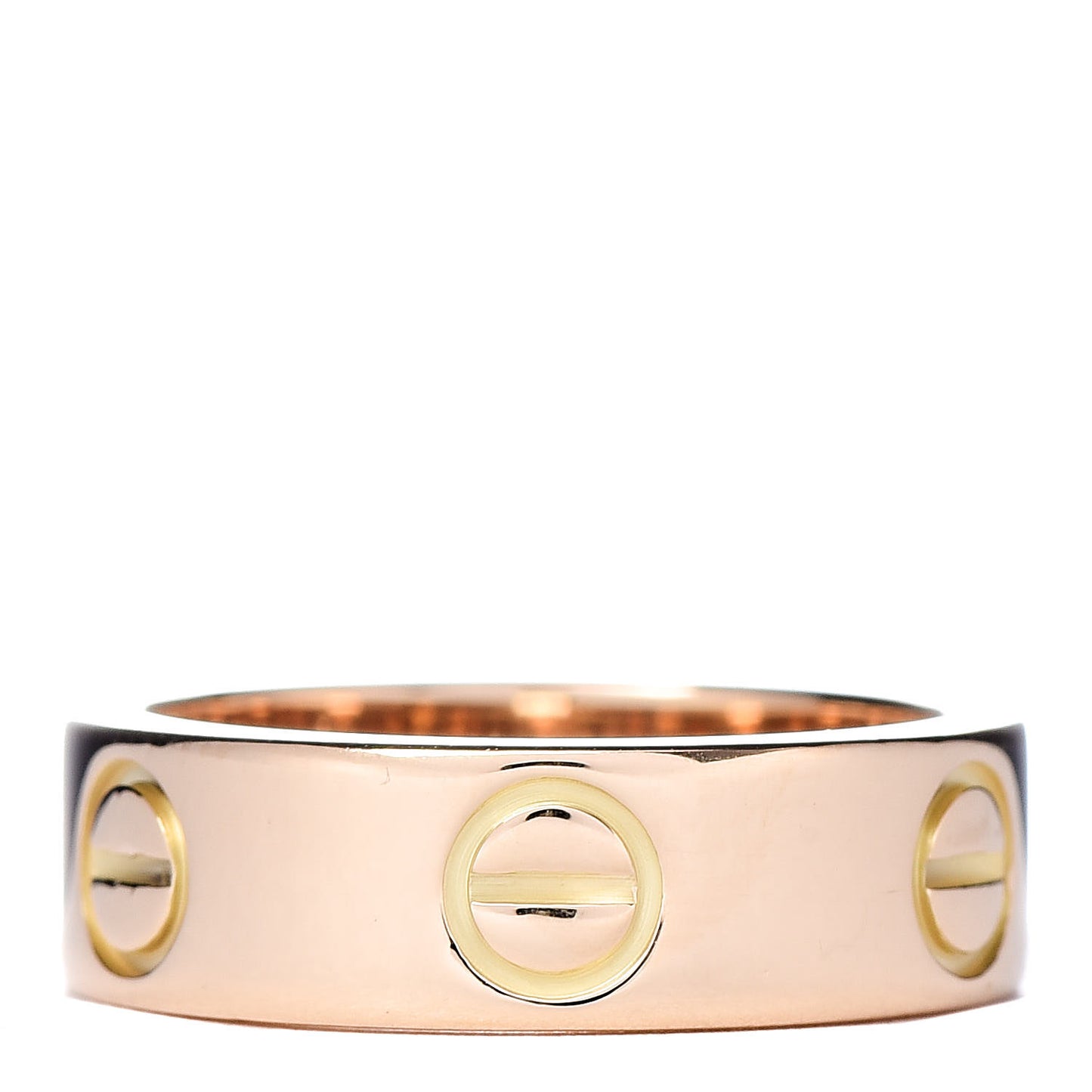 18K Yellow Gold 5.5mm LOVE Ring 49 4.75