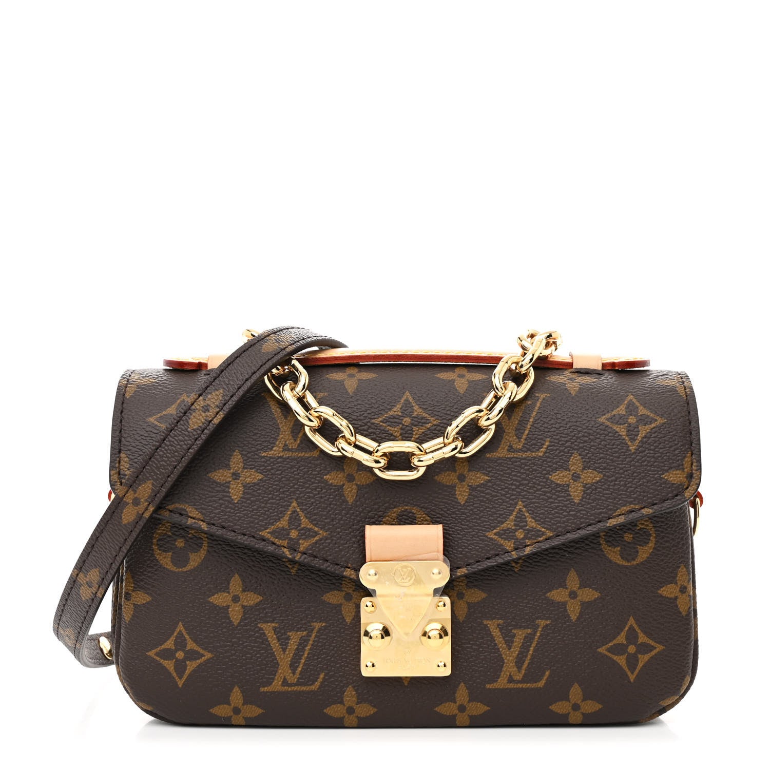 Louis Vuitton Monogram Pochette Metis East West 1 of 11
