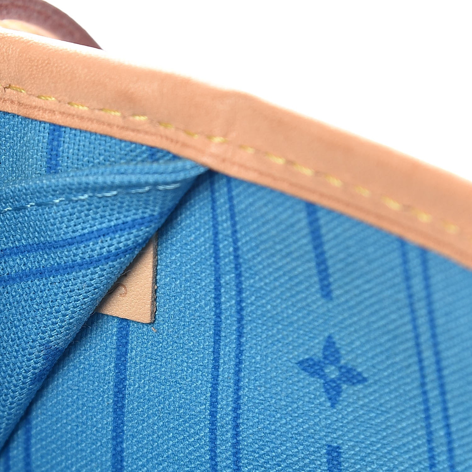 Louis Vuitton Monogram My LV Heritage Neverfull MM Blue Clair Rouge 8 of 11