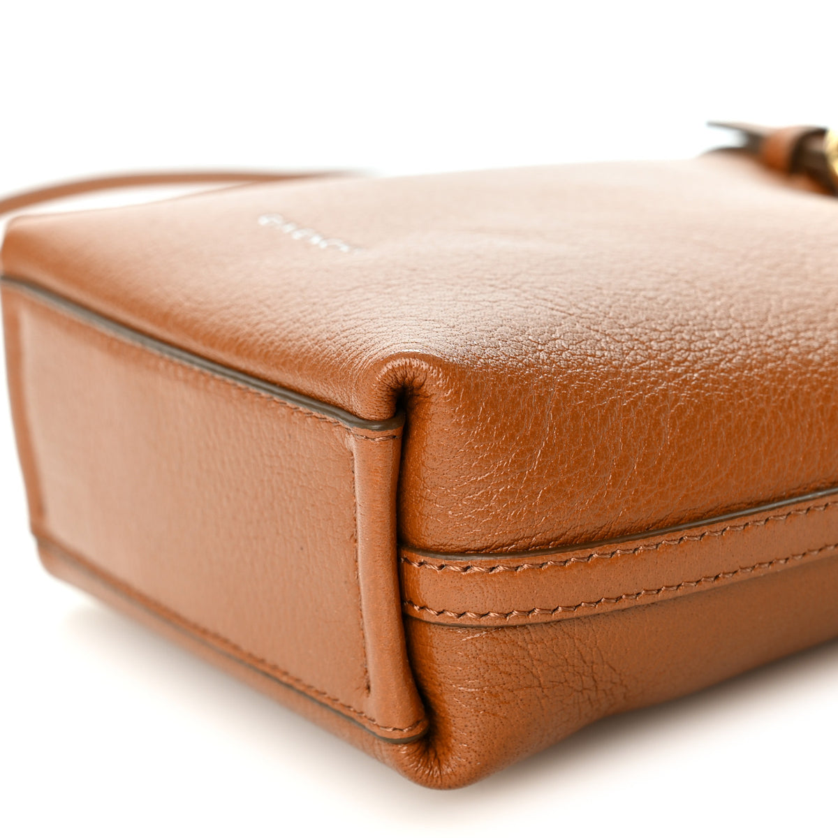 Calfskin Voyou Phone Crossbody Pouch Tan