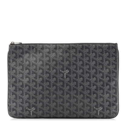 Goyard Goyardine Senat Pochette MM Grey 1 of 6