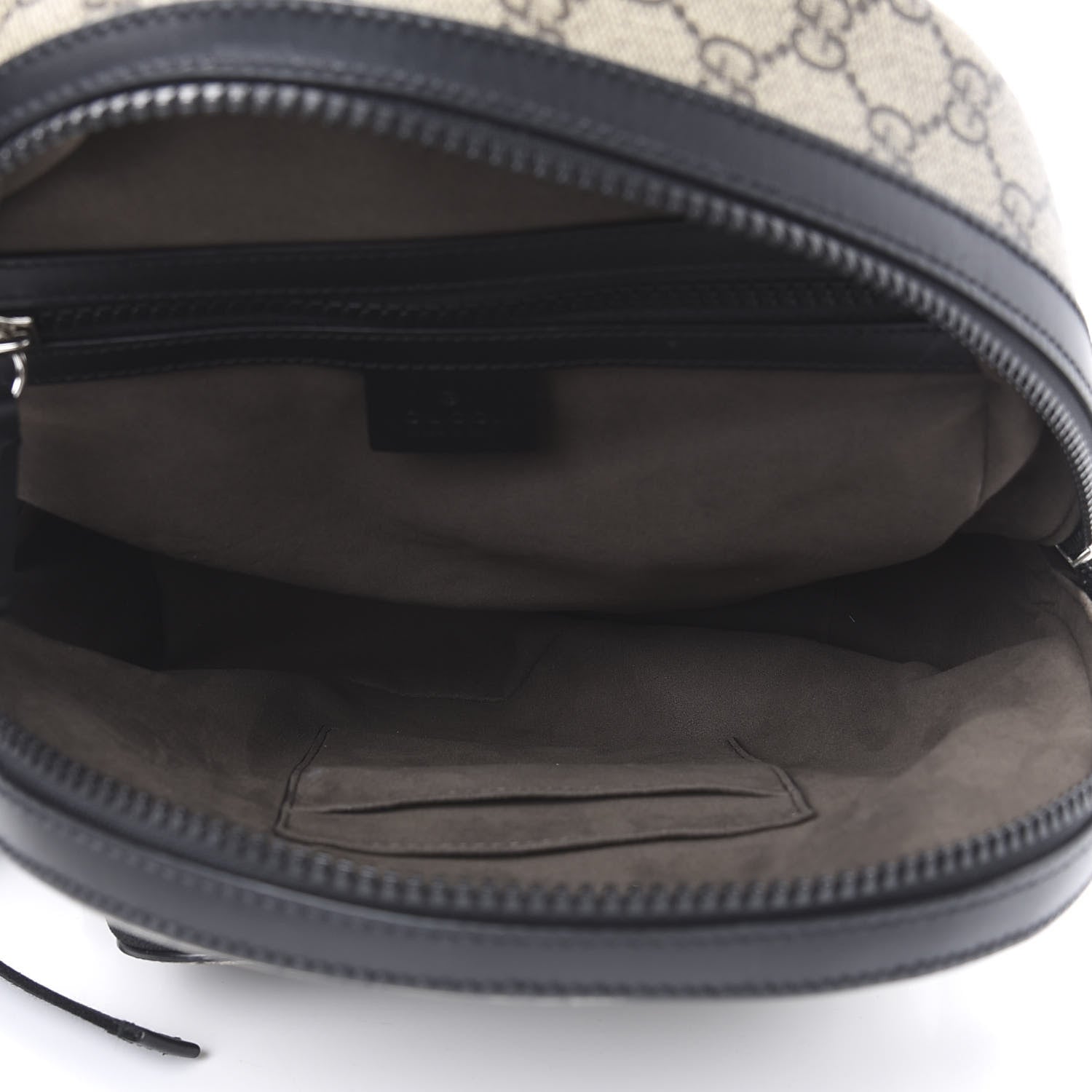 Gucci GG Supreme Monogram Small Eden Day Backpack Black 4 of 11
