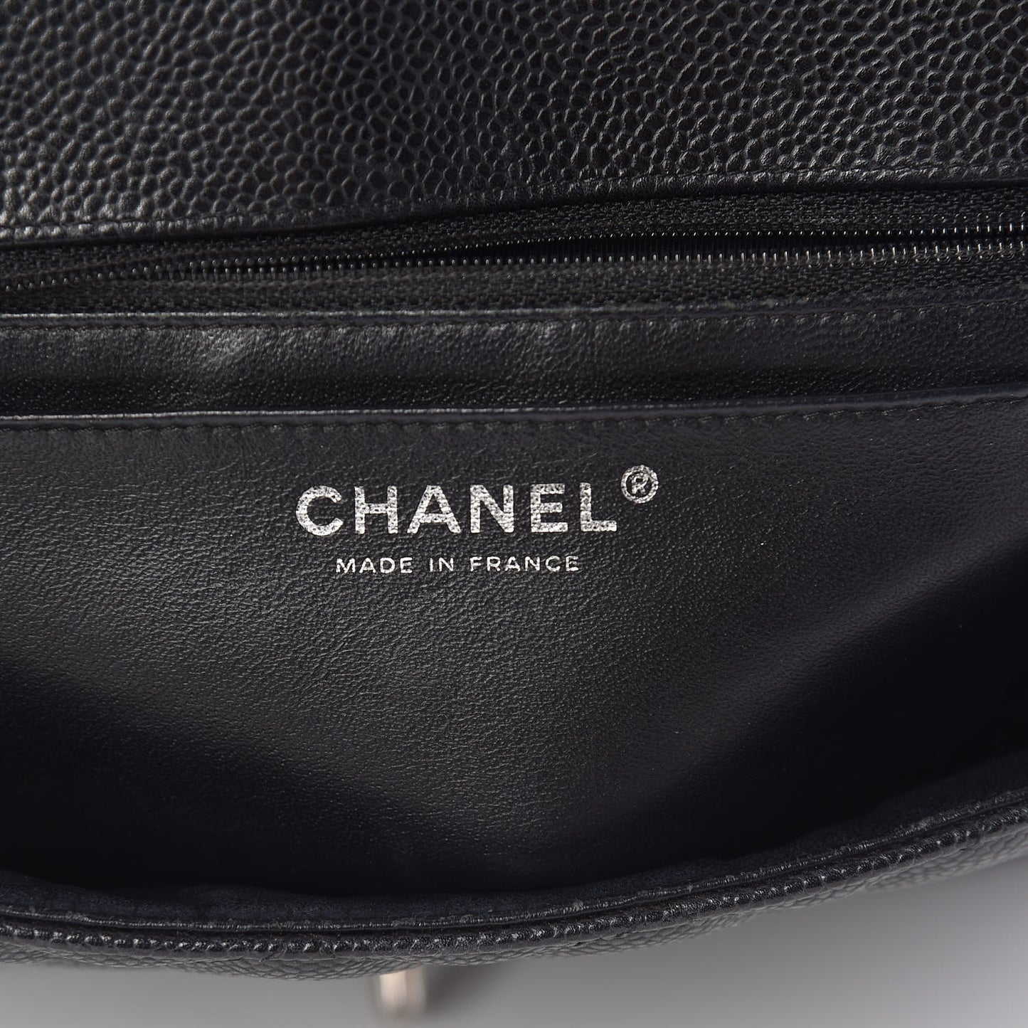 Caviar Quilted Jumbo Single Flap Black