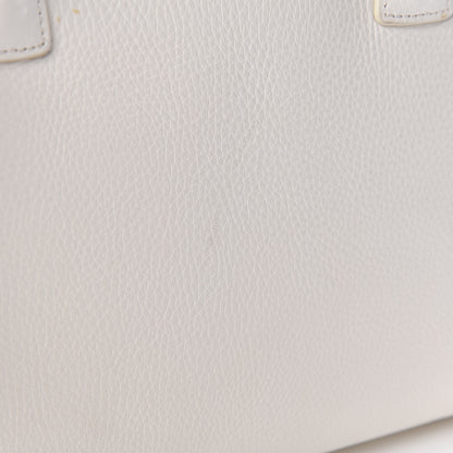 Chanel Calfskin Cerf Executive Shopper Tote White 15 of 18