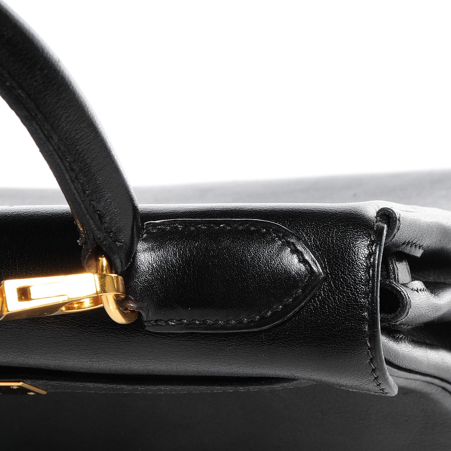 Hermes Veau Gulliver Kelly Retourne 28 Black 7 of 28
