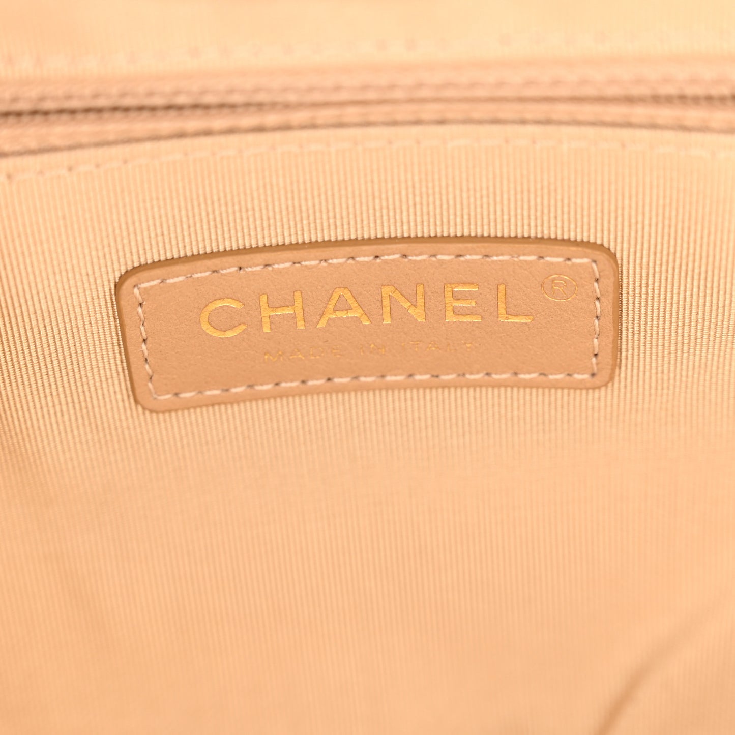 Caviar Quilted A Real Catch Clutch White