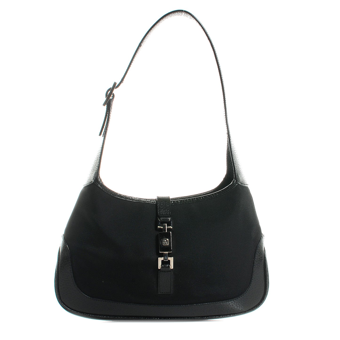 Canvas Small Jackie O Hobo Black