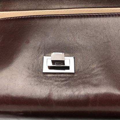 Chanel Lambskin Vertical Quilt Small Accordion Flap Brown 11 of 11