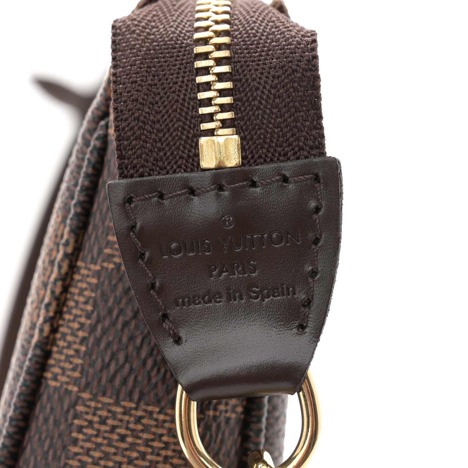 Louis Vuitton Damier Ebene Pochette Accessories NM 6 of 10
