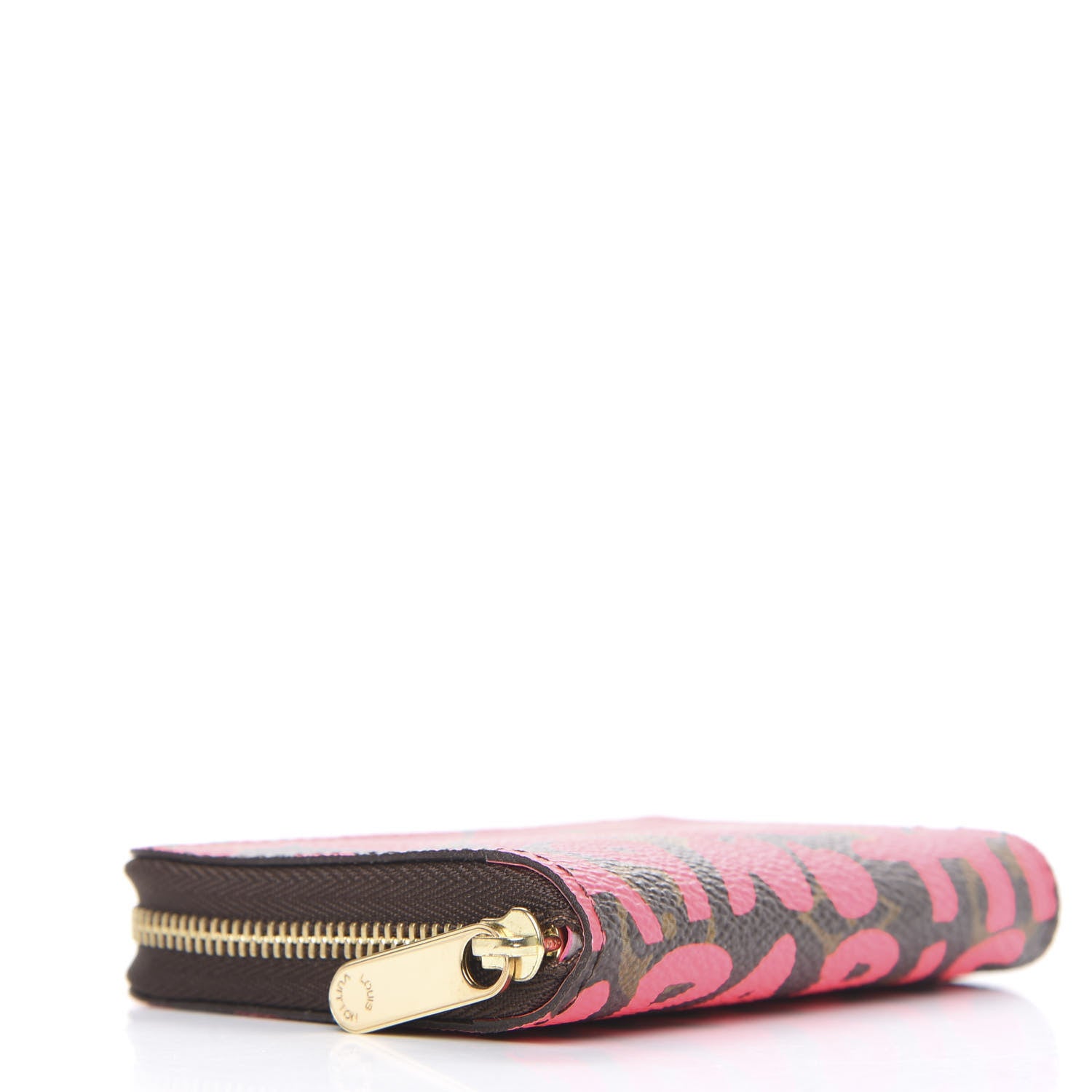 Louis Vuitton Monogram Graffiti Zippy Coin Purse Fuchsia 4 of 7