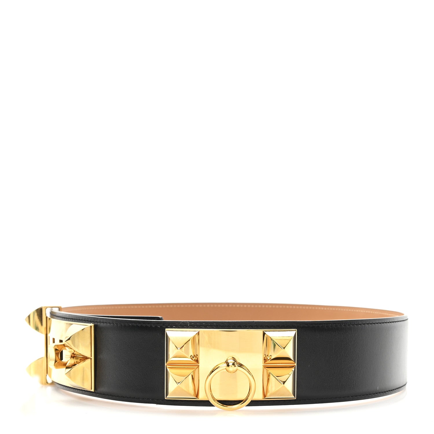 Hermes Box 50mm Collier De Chien CDC Belt 80 32 Black 1 of 6