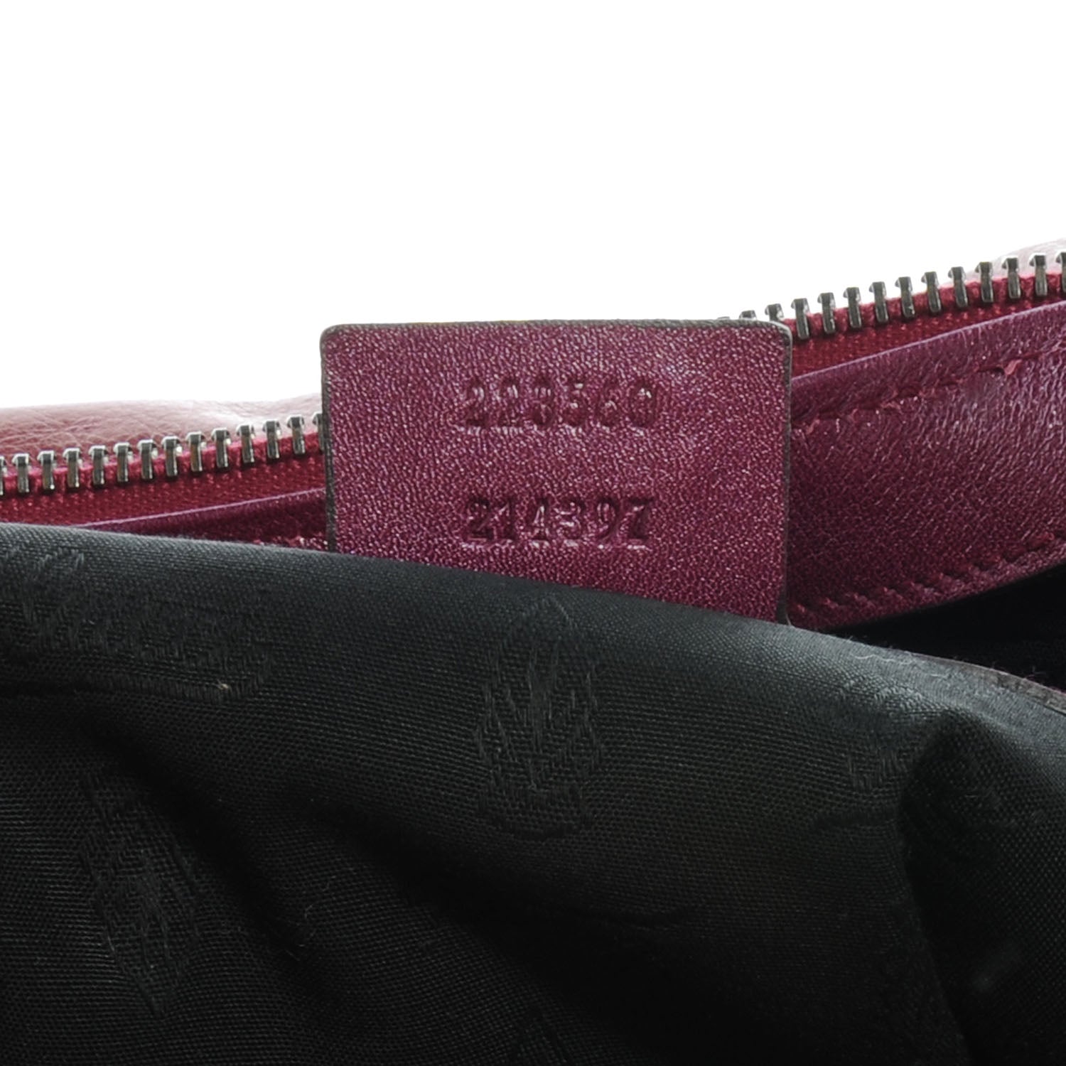 Gucci Metallic Leather Medium Galaxy Hobo Purple 7 of 7