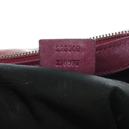Gucci Metallic Leather Medium Galaxy Hobo Purple 7 of 7