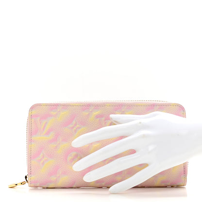 Louis Vuitton Empreinte Monogram Summer Stardust Zippy Wallet Pink 2 of 7