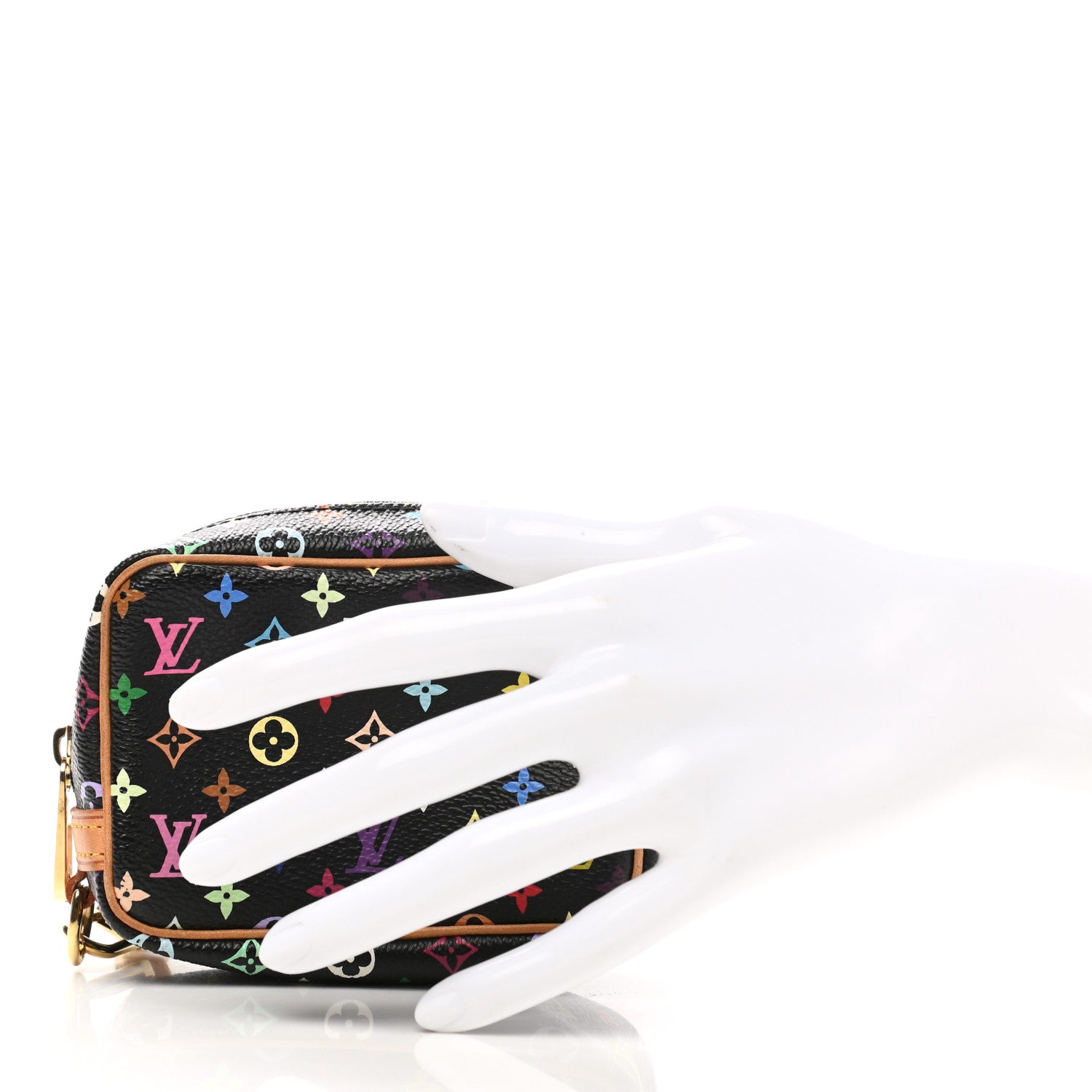 Louis Vuitton Monogram Multicolor Trousse Wapity Black 2 of 7