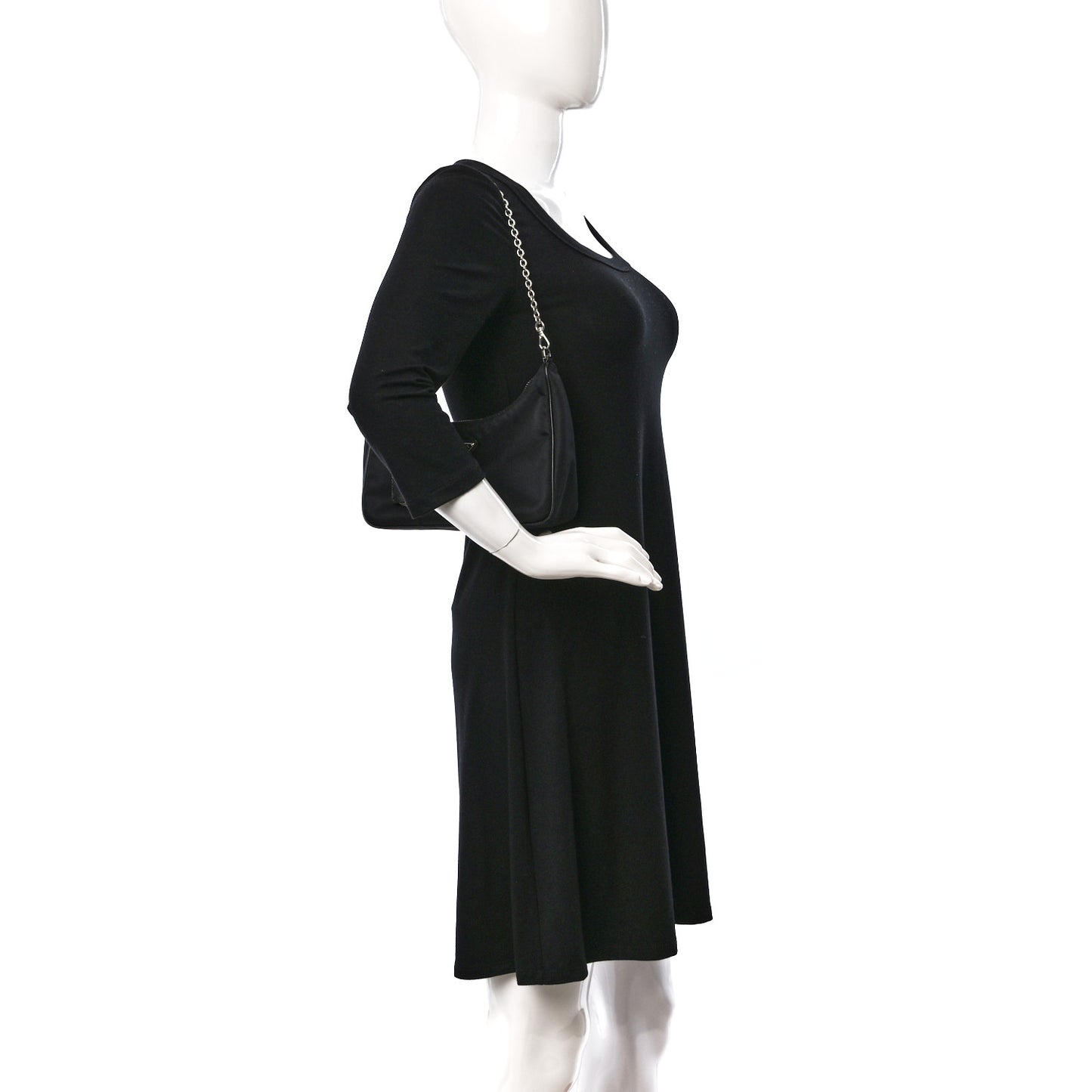 Nylon Re-Edition 2005 Shoulder Bag Black