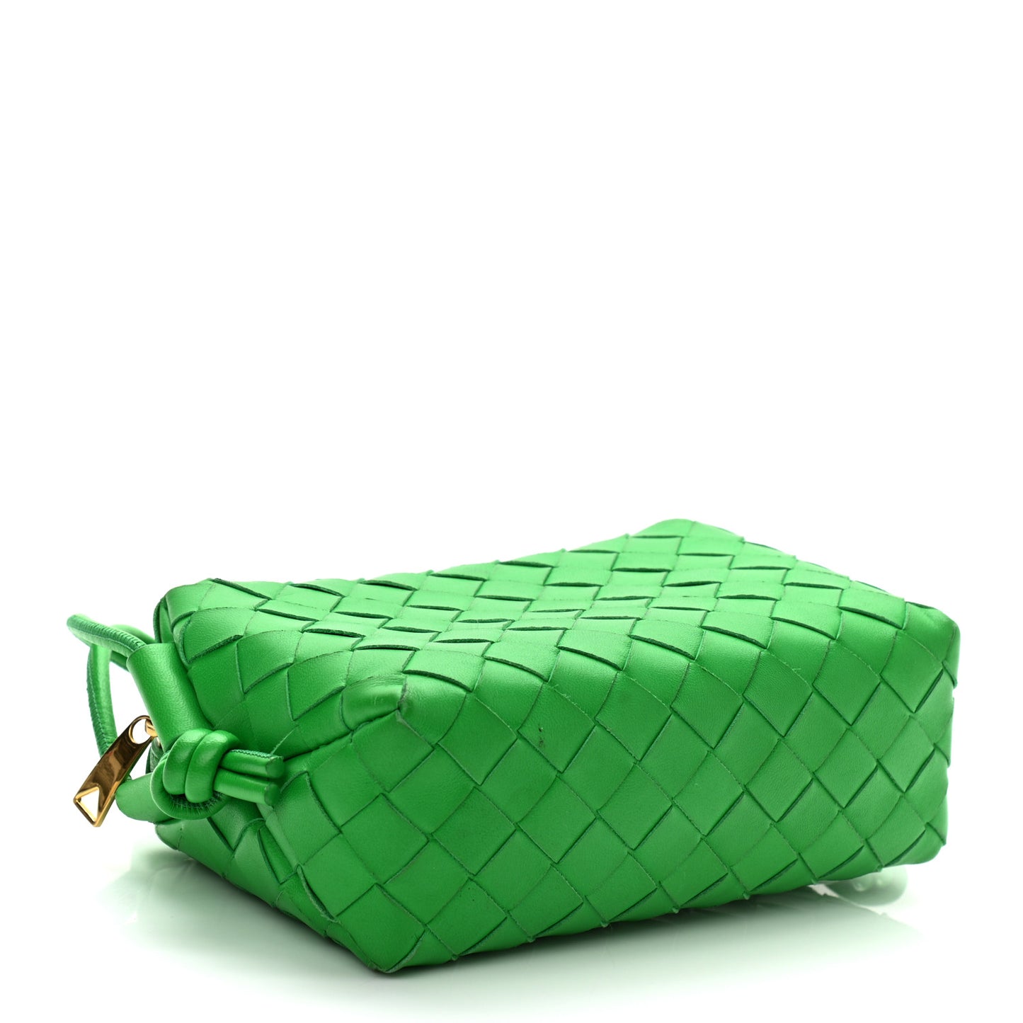 Nappa Intrecciato Mini Loop Camera Bag Parakeet