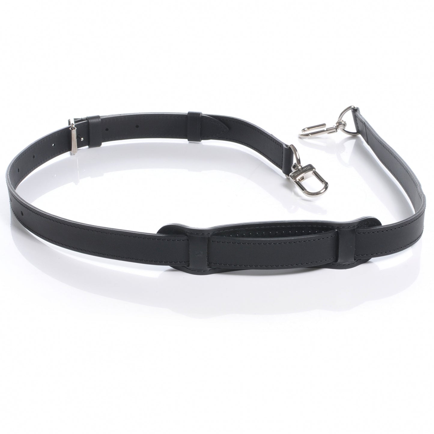 Leather Adjustable Strap Black