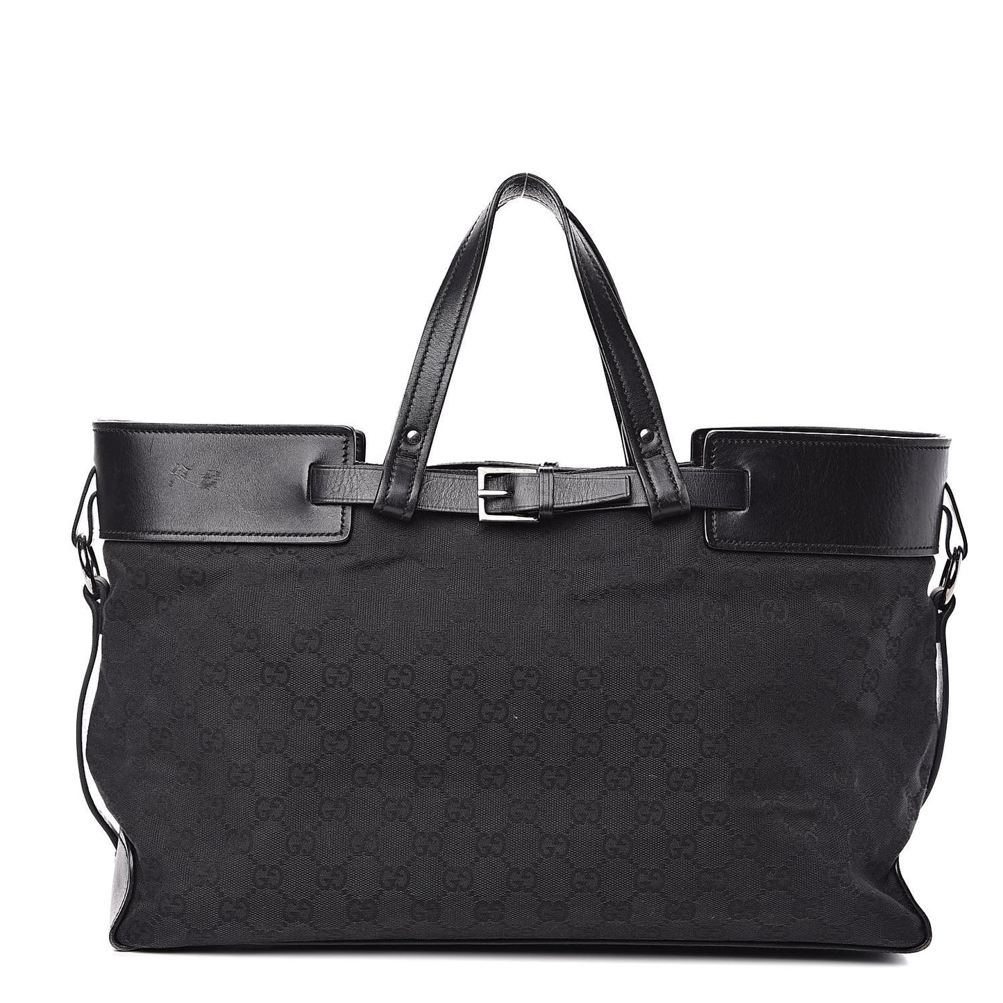 Monogram Large Tote Black