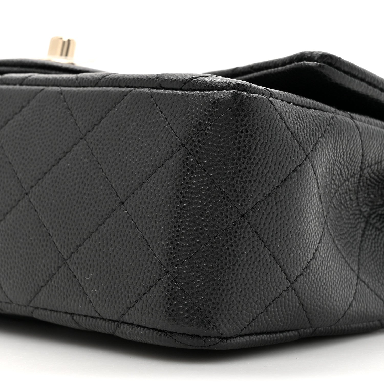 Chanel Caviar Quilted Mini Rectangular Flap Black 9 of 11