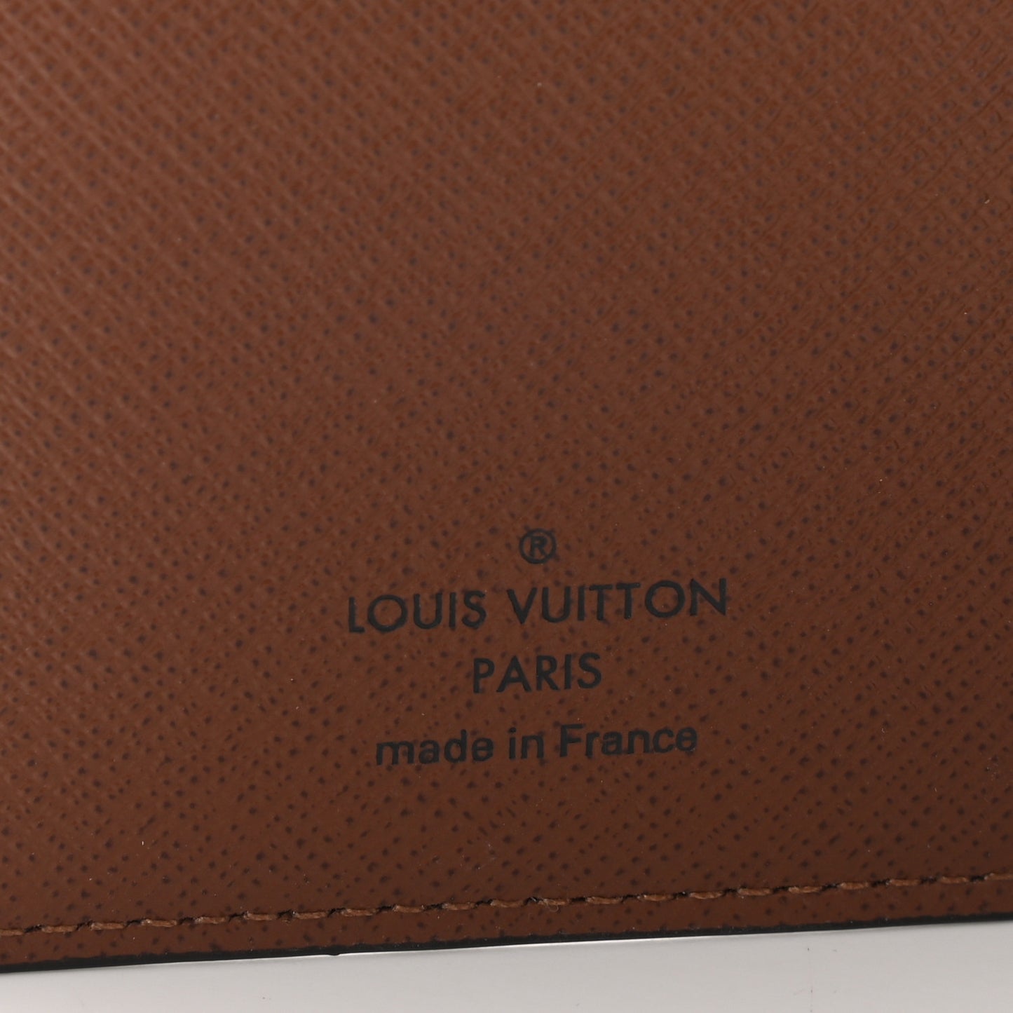 Monogram Checkbook Holder Case Wallet