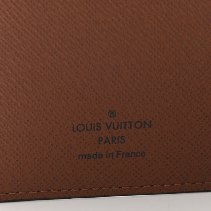 Louis Vuitton Monogram Checkbook Holder Case Wallet 6 of 8
