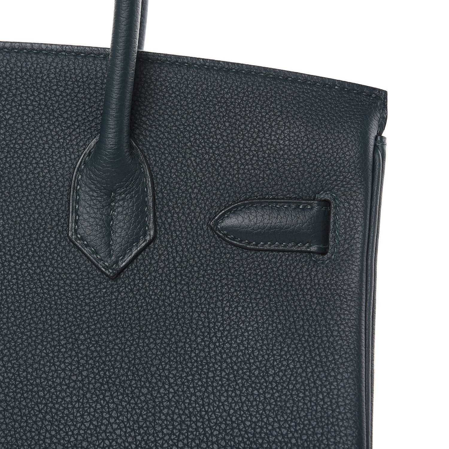 Hermes Togo Birkin 30 Vert Cypress 25 of 29