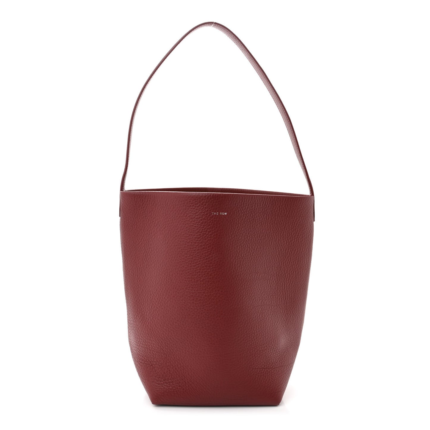 Grained Calfskin Small N/S Park Tote Terracotta