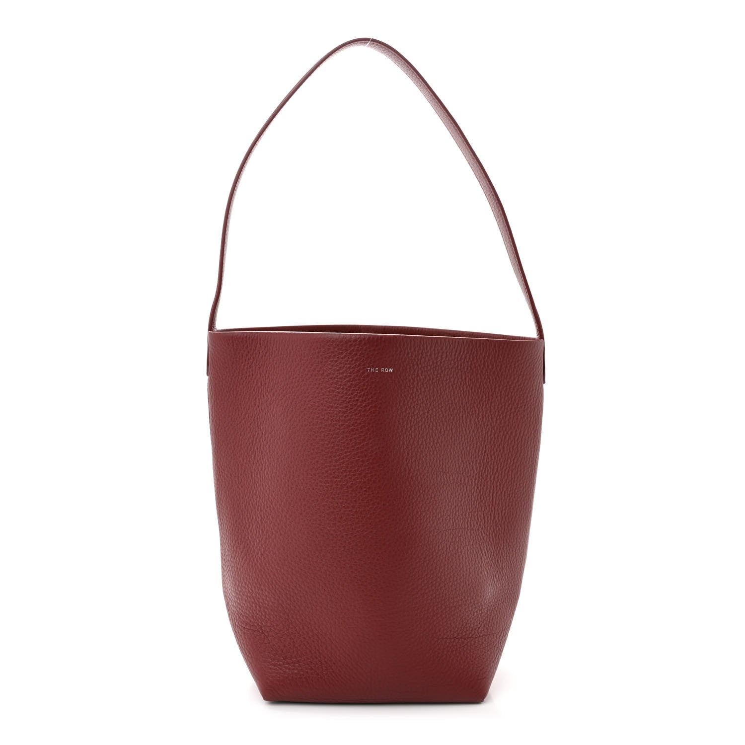 The Row Grained Calfskin Small N/S Park Tote Terracotta 1 of 10