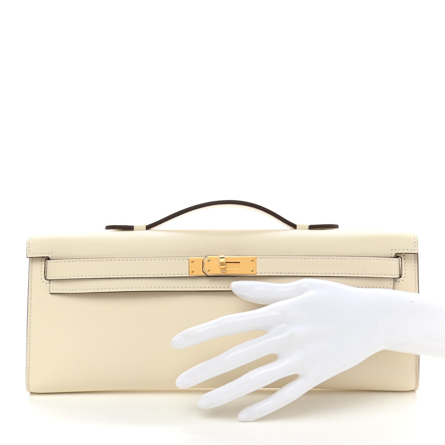 Swift Kelly Cut Clutch Pochette Nata