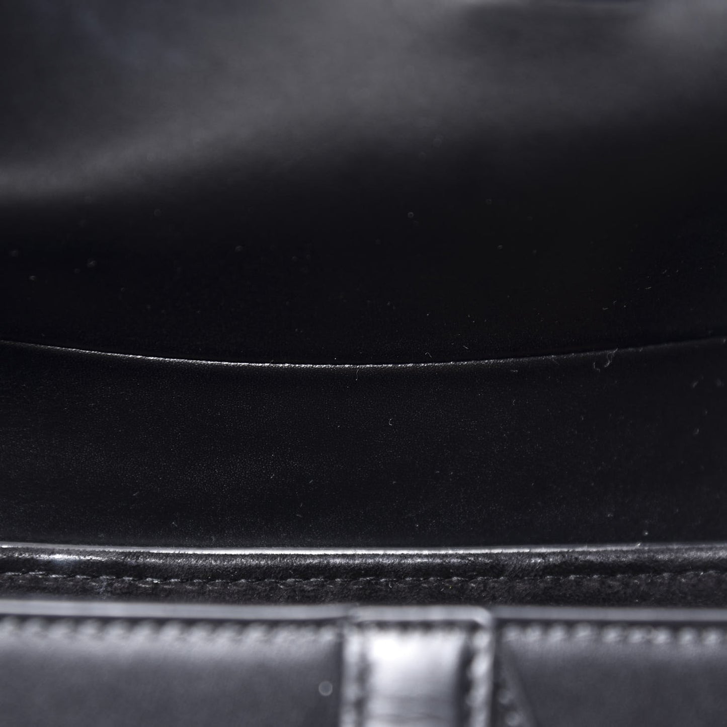 Calfskin Saddle Bag Black