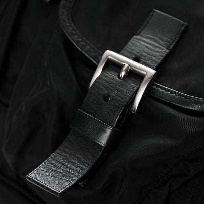 Prada Nylon Vela Large Backpack Black 13 of 14
