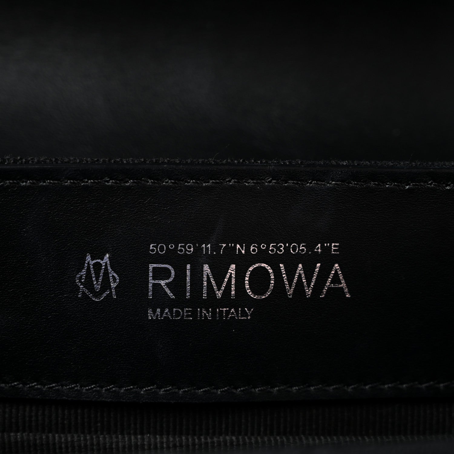 Rimowa Calfskin Canvas Never Still Crossbody Flap Bag Black 6 of 14