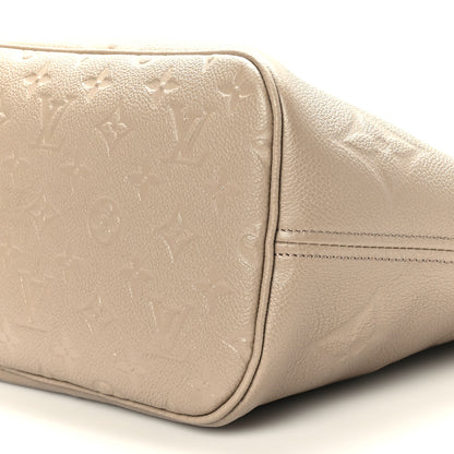 Louis Vuitton Empreinte Monogram Giant Neverfull MM Tourterelle 9 of 9