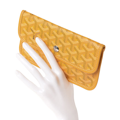 Goyard Goyardine Pouch Yellow 2 of 6