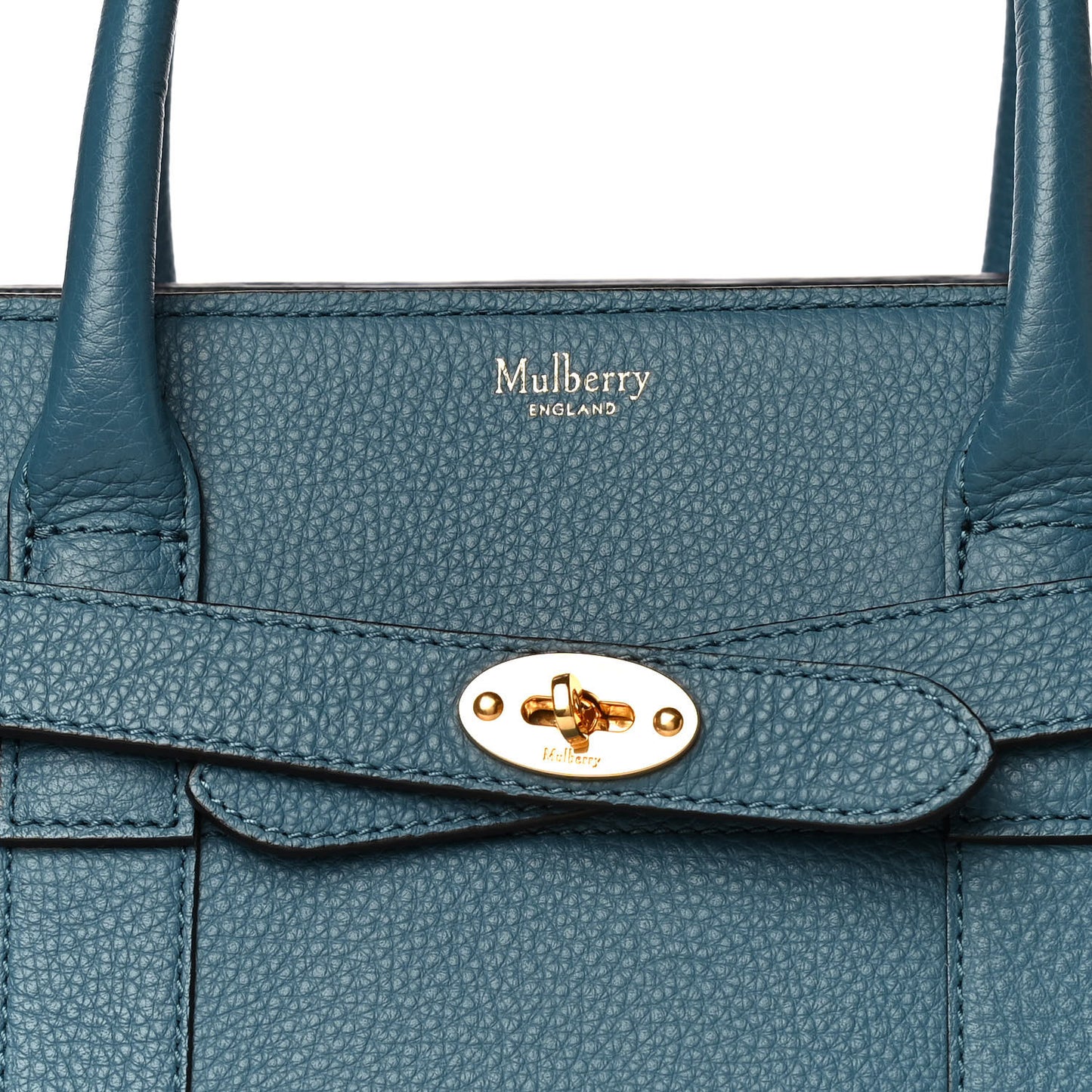 Small Classic Grain Mini Zipped Bayswater Blue